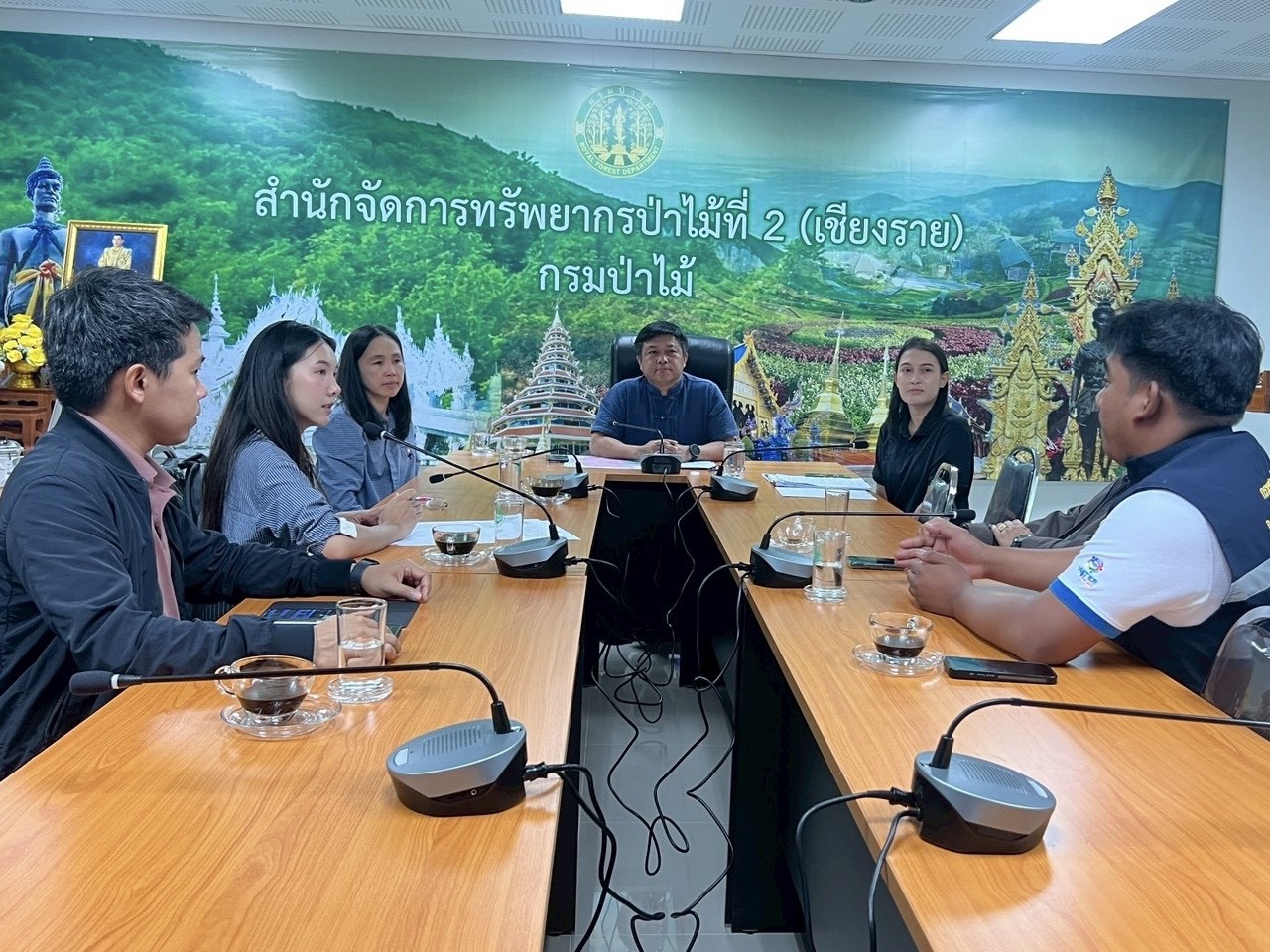 กิจกรรมเข้าพบสำนักจัดการทรัพยากรป่าไม้ที่ 2 และ สำนักบริหารพื้นที่อนุรักษ์ที่ 15 โครงการอ่างเก็บน้ำในพื้นที่จังหวัดพะเยา จำนวน 4 โครงการ ฯ